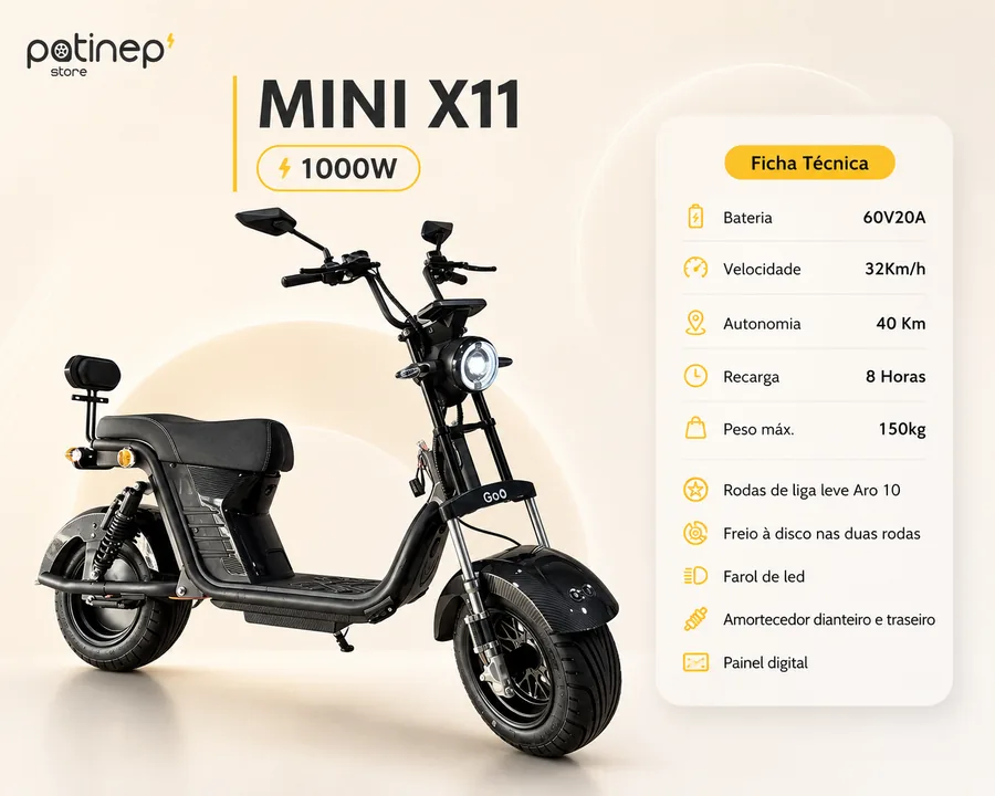 Autopropelido Mini X11